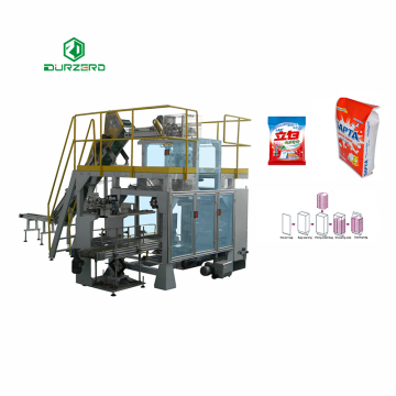 Vertikale vorgefertigte Beutelverpackungsmaschine für Waschmittelpulver