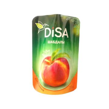 Tùy chỉnh đứng lên túi nhiệt niêm phong doypack với cửa sổ và dây kéo