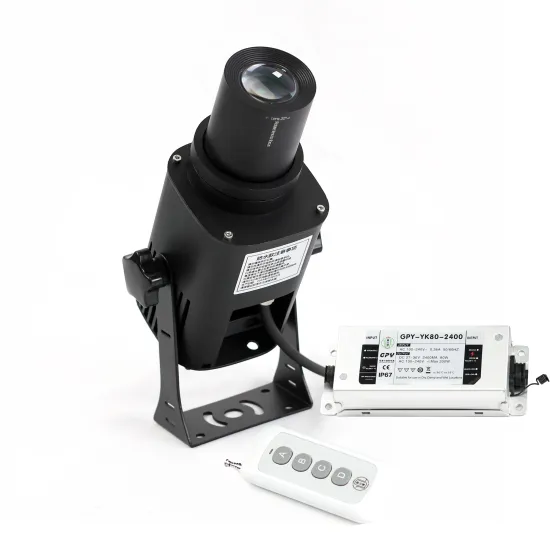 Free Custom Toptree IP67 Gobo Projector: 30000 Lumens LED Outdoor Aluminum Advertising Lights