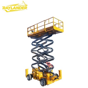 Elevador de tijera para terrenos difíciles con motor XG1523RT