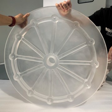 Fused silica lightweight blank