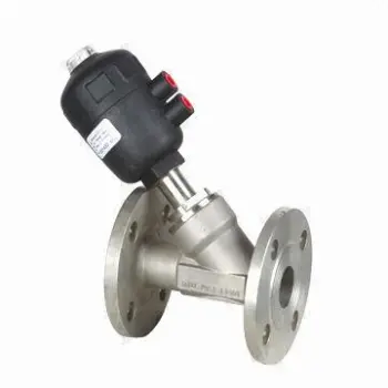 Y type pneumatic control valve