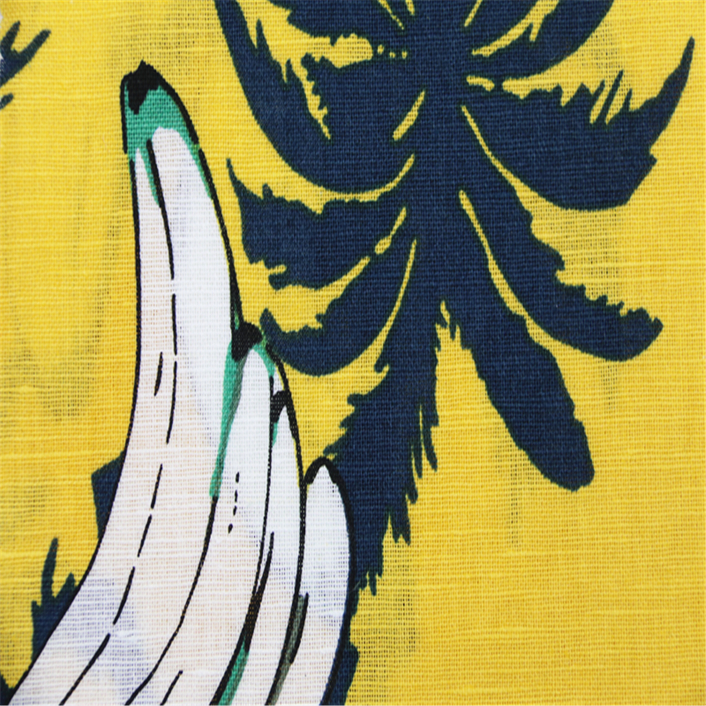 Banana Tree Printing Fabric