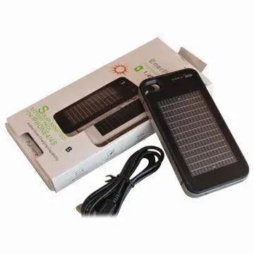 Solar and Battery Case for iPhone 4/4S