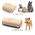 Premium Wooden Pet Hair Removal Comb