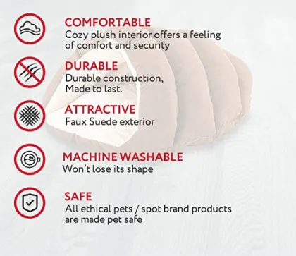 Washable Pets Sleep Cave bed