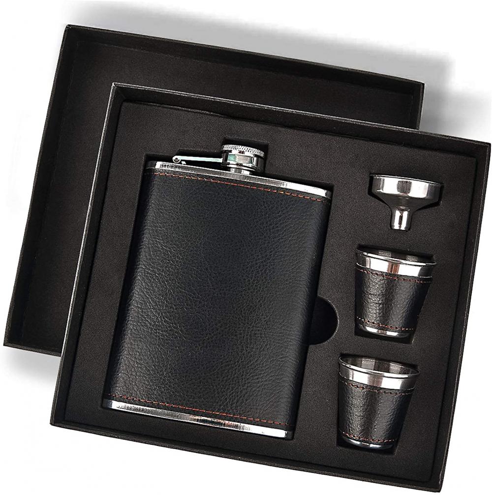 HIP FLASK GIFT SET