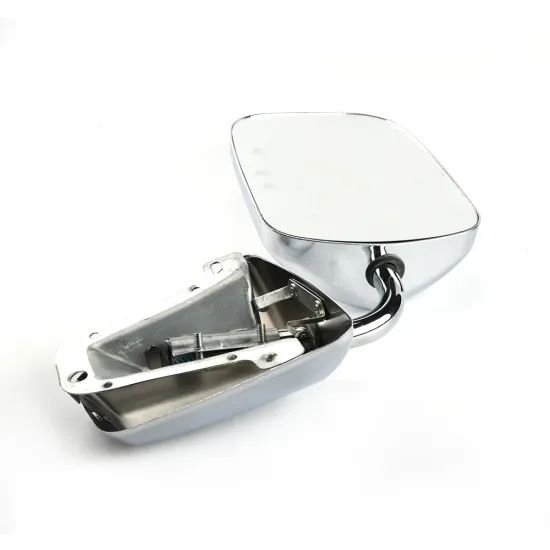 Universal Aluminum Chrome Car Reversing Side Mirror for Exterior - Rearview Mirror 3900 (Made in China)