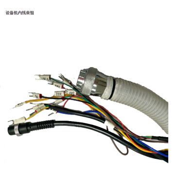 In machine harness group of equipment