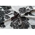 Stricker Polyesterblumen für Sofa Jacquard Polsterstoff Stoff
