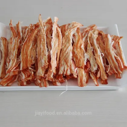 spicy prepared squid strips seafood snack