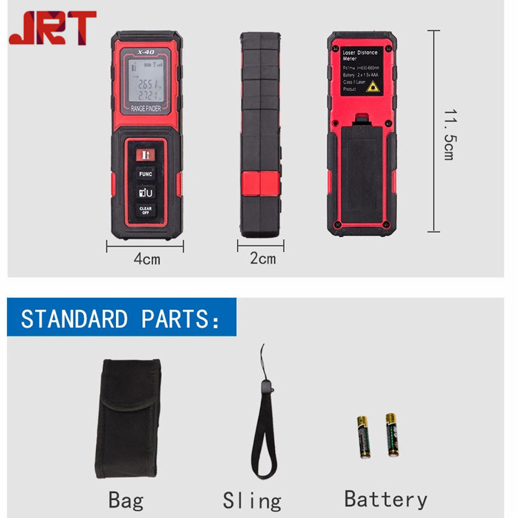 X40 40m Bluetooth Laser Distance Meter X40 40m Bluetooth Laser Distance Meter