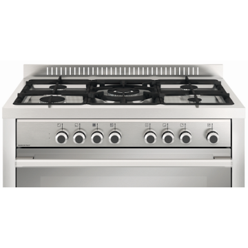 5 Burner Gas Cooker with Oven Freestanding