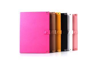 Colorful Luxury PU Leather Leather iPad Cases / iPad Covers