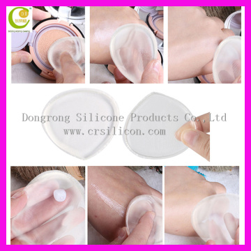 Custom Heart Design Hot Selling High Quality Makeup Sponge, Silicone Makeup mini cosmetic powder puff