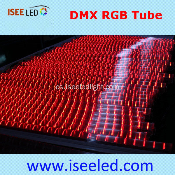 Outdoor RGB Trube Lights DMX program