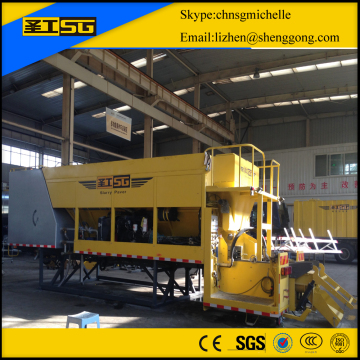 construction slurry seal spreader truck