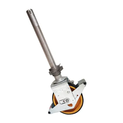 Aerial Work Platform Scaffolding Caster - Double Brake Universal Wheel