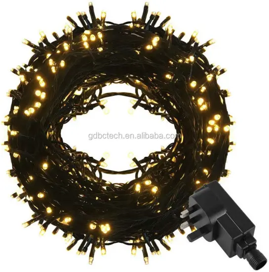 600 Lamps Waterproof Christmas Tree 60m Led Rope Hanging Indoor Halloween Pumpkin Outdoor Porch Black Outside Lights String