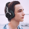 Stereo Bass Dynamic large earmuffs Fold BT Headphone