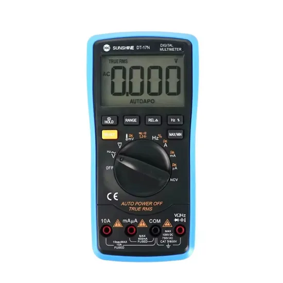 SUNSHINE DT-17N LCD Digital Multimeter for Phone Repair