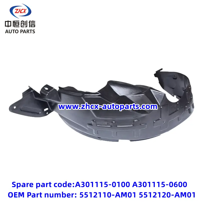 Front Fender podšívka pro E-Star Changan Benni