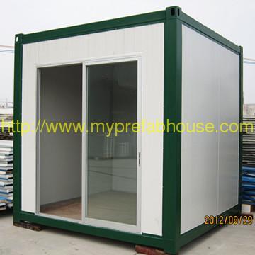 prefab container shed covered by sandwich panels