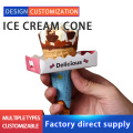 Custom rectangular drip-proof ice cream cartons