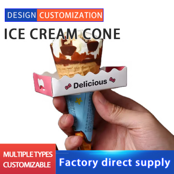 Custom rectangular drip-proof ice cream cartons