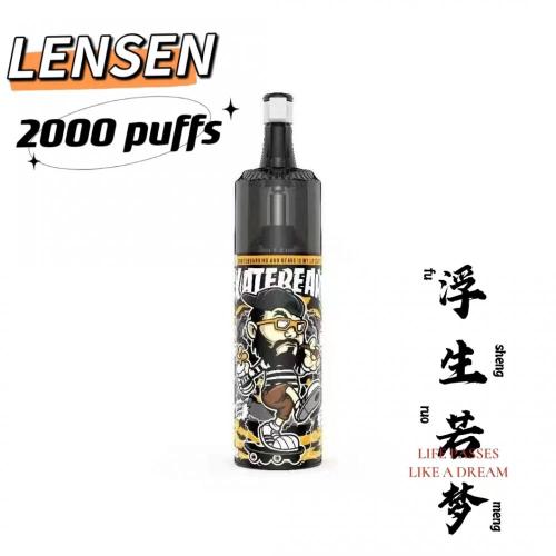 Lensen 2000 buffs de cigarrillo e-cigarette bar lápiz de vape desechable