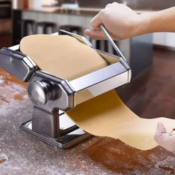 With Detachable Handle Mini Stainless Steel Fresh Manual Pasta Maker Making Machine