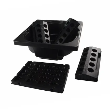 plastic packaging PS medical bottle blister packaging tray