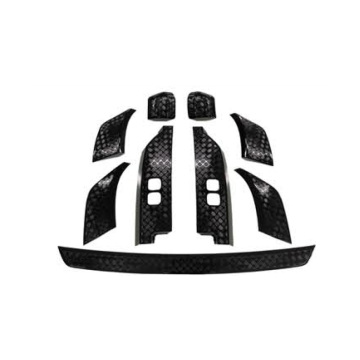 Defender 110 Gloss Black Exterieur Trim -kit voor Land Rover Defender