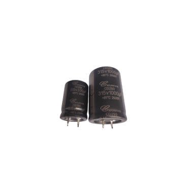 عالية الطاقة الجهد المتوسط ​​القرن نوع مكثف كهربائيا