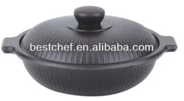 Aluminium Deluxe casserole pot (Improper use for induction)