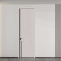 Flat Panel Simple Wood Doors Fine Rain No.2