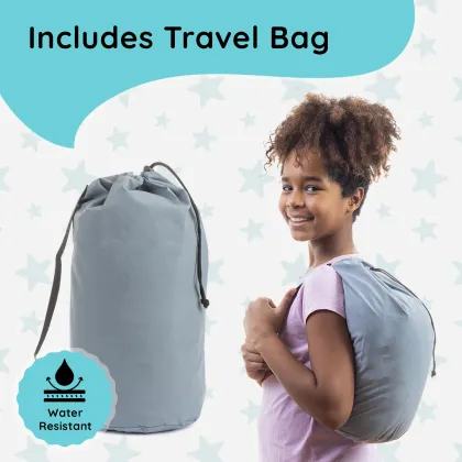 Glow-in-the-Dark Knitted Coral Fleece Hooded Blanket for Children