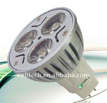 MR16 LED spotlight GU10 G5.3 E27 Base