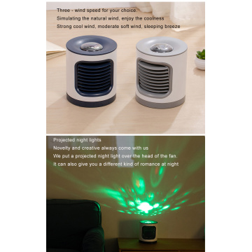 USB air purifier mini fan with air purifier