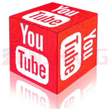 3D Video Magic Cube LED Display Screen for Rental Shop, Bar, Supermarket, and Coffee Advertising
