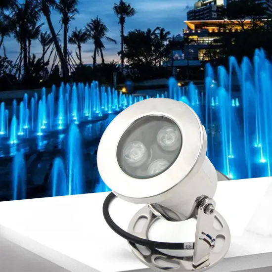 3W IP68 Mini Waterproof Spa Pool LED Light - RGB Blue 24V