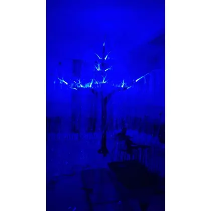 Colorful LED Fiber Optic Tree Lights for Diverse Holiday Decorations