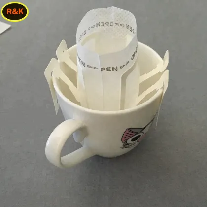 Ultrasonic Seal Imported Paper Drip coffee Filer Tea Bags