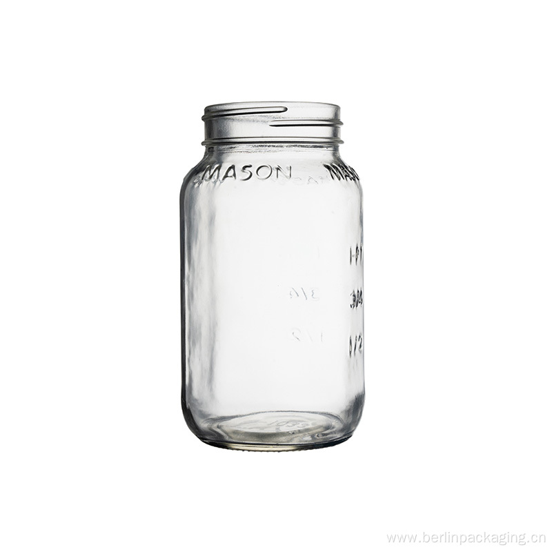 French Square Mason Jar