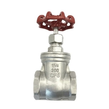 Válvula de compuerta de 2 pulgadas con acero inoxidable estándar SS304