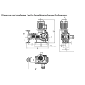 Лучший дозирующий насос J3.0-11/20 Довольный насос дозировки