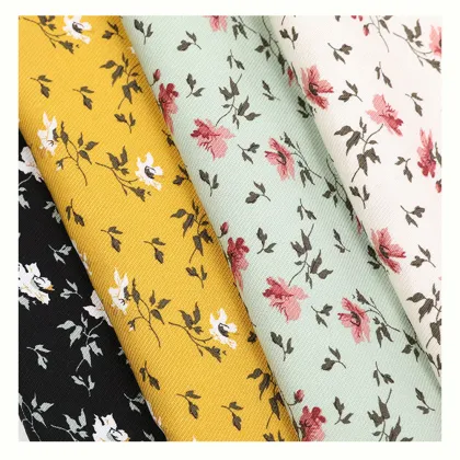 Breathable Lightweight Rayon Modal Twill Printed Fabric - 100% Viscose