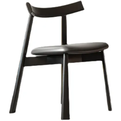 Nordic Solid Wood Dining Chair - Ancient Style Chinese Restaurant Chair