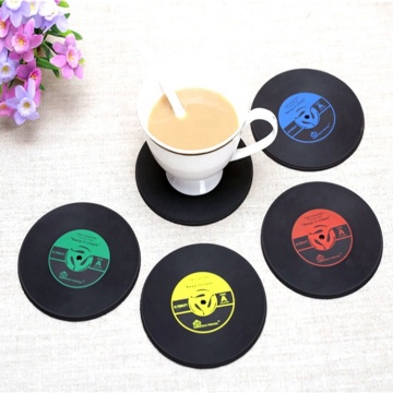 Custom Hot Product Soft PVC Cup Coasters with 2D/3D Logo