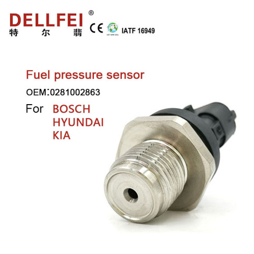 Novo sensor de pressão de combustível 0281002863 para hyundai kia